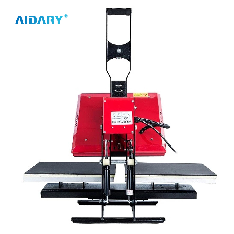 AIDARY 高效双工作台 LCD 控制器插入 T 恤底板热压机