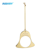 AIDARY 金色圣诞金属铃铛升华印刷
